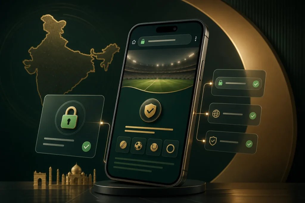 18bet India app mobile browser access visual