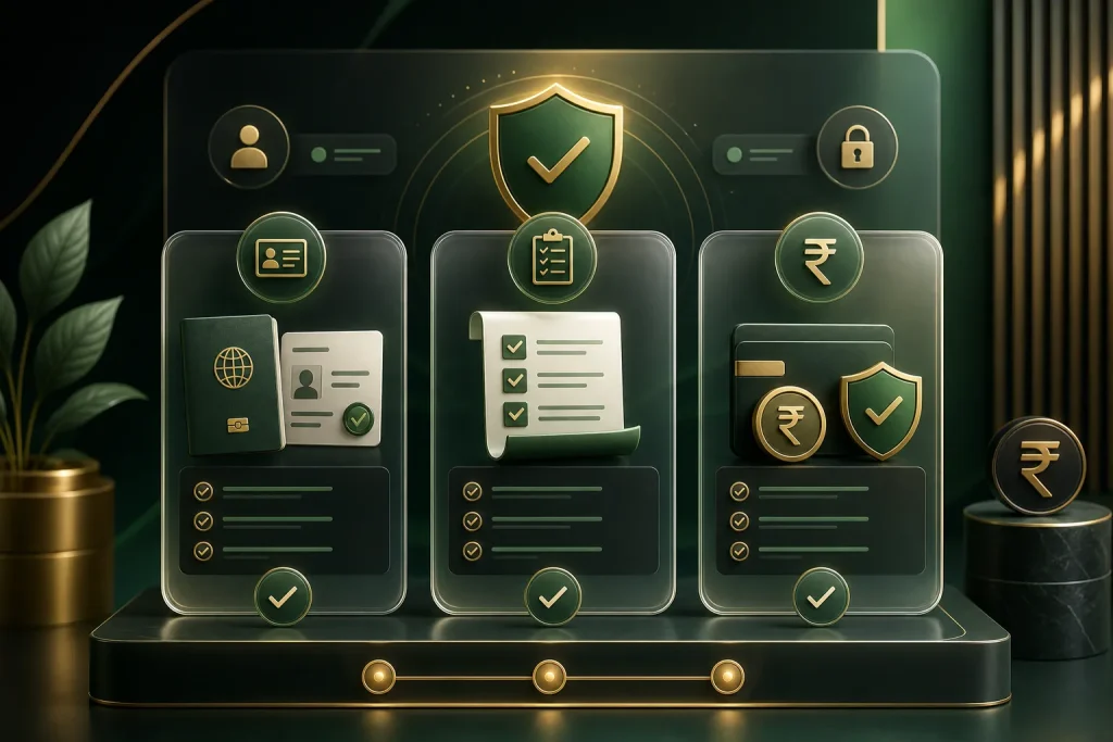 18bet India register KYC bonus and payment readiness visual